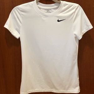 white dri-fit